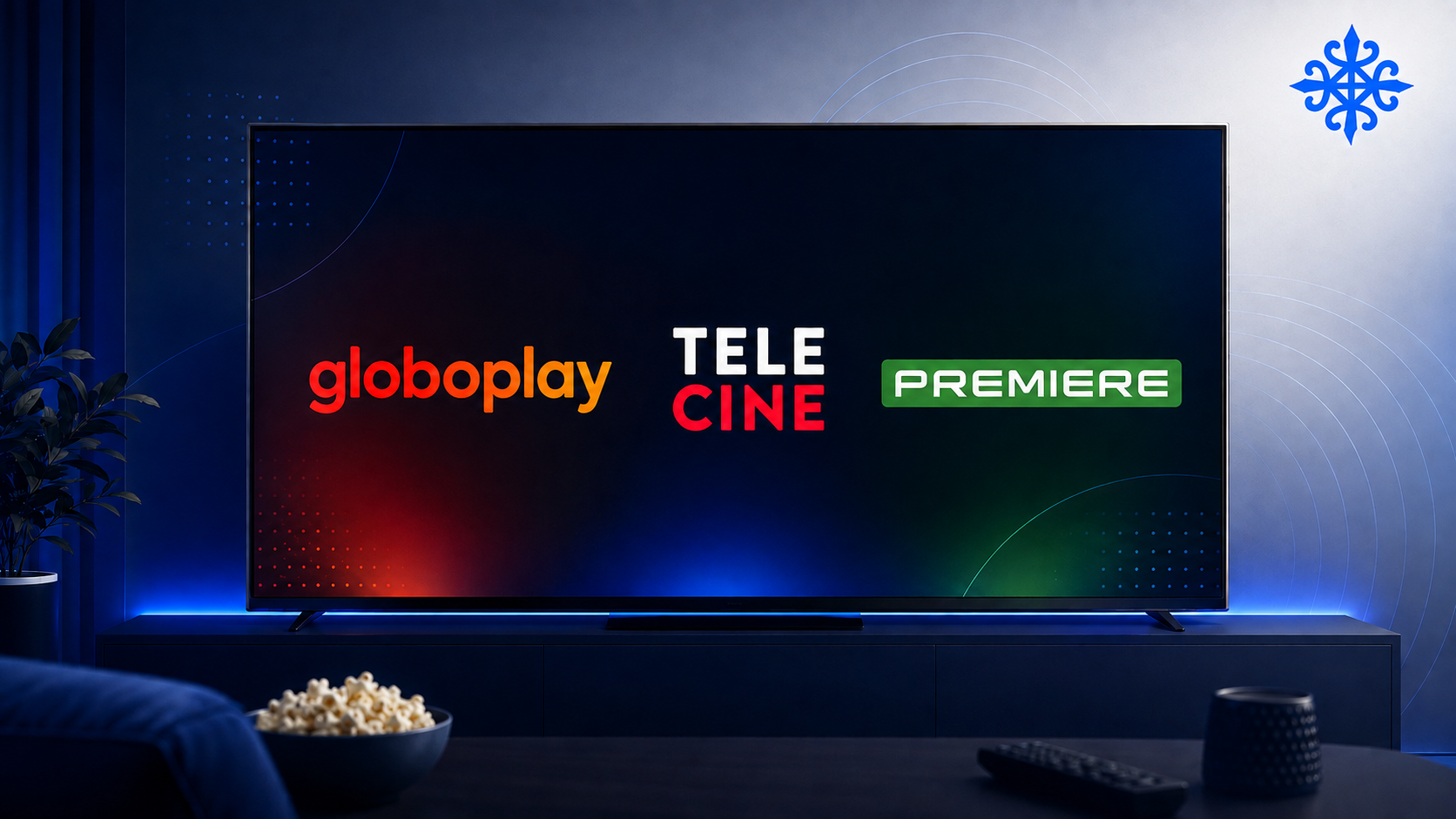 Capa Globoplay, Telecine e Premiere